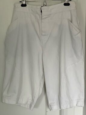 Jordan Men's White Flat-Front Casual Shorts